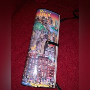 New York City NYC Lutci by Anna Silvey baguette purse strap - twin towers,View